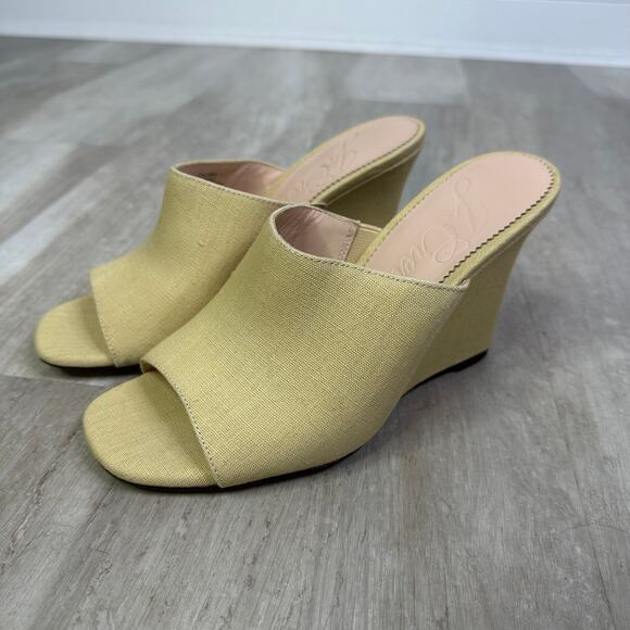 J.Crew Bianca woven wedge sandals Size 8 BR615 - Picture 1 of 8